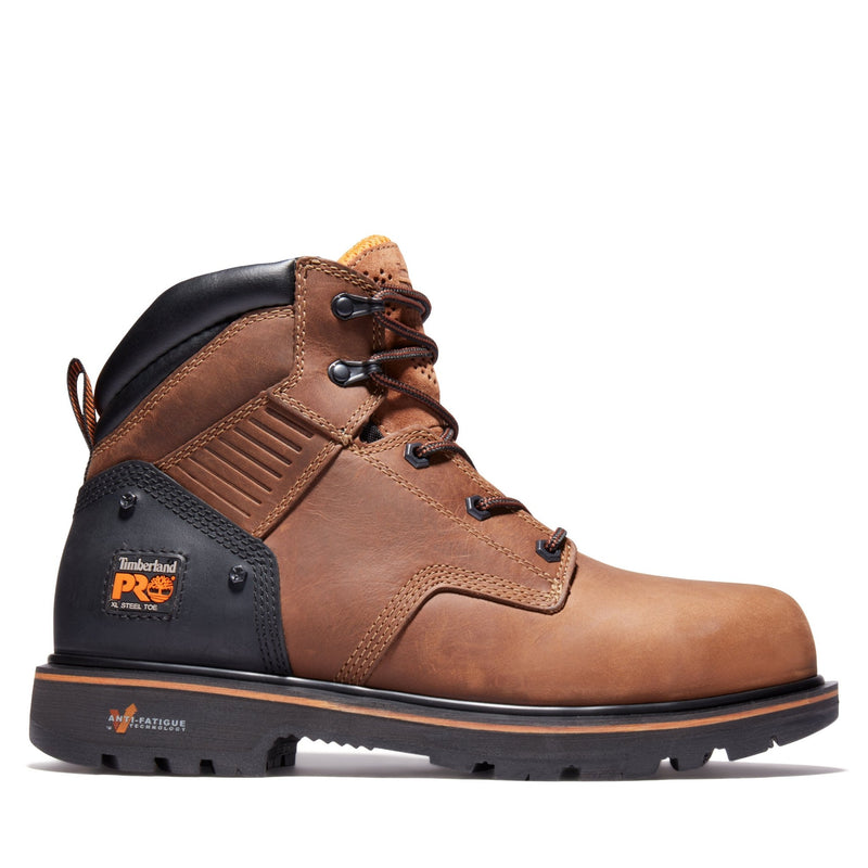 Cargue la imagen en el visor de la galería, Men&#39;s Ballast 6-Inch Steel-Toe Work Boots - Fearless Outfitters
