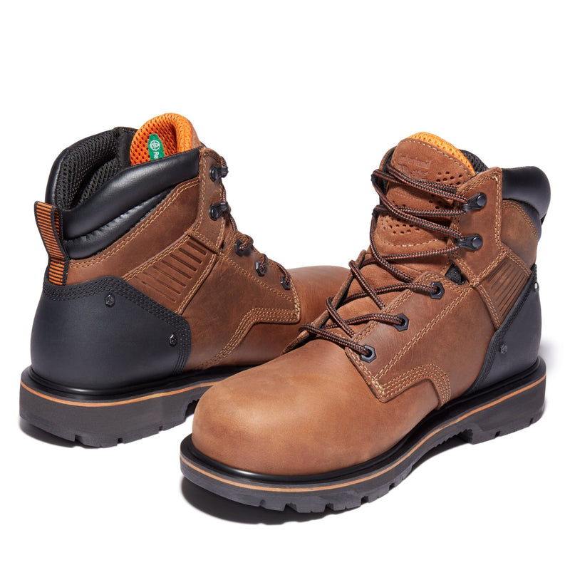 Cargue la imagen en el visor de la galería, Men&#39;s Ballast 6-Inch Steel-Toe Work Boots - Fearless Outfitters
