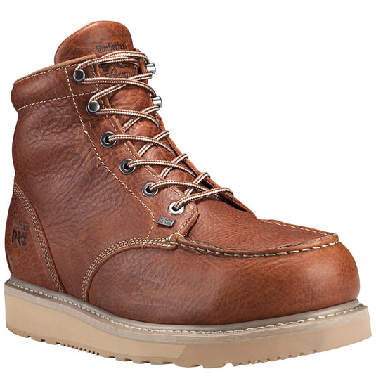 Men's Barstow 6" Alloy Toe Work Boot - Rust - Fearless Outfitters