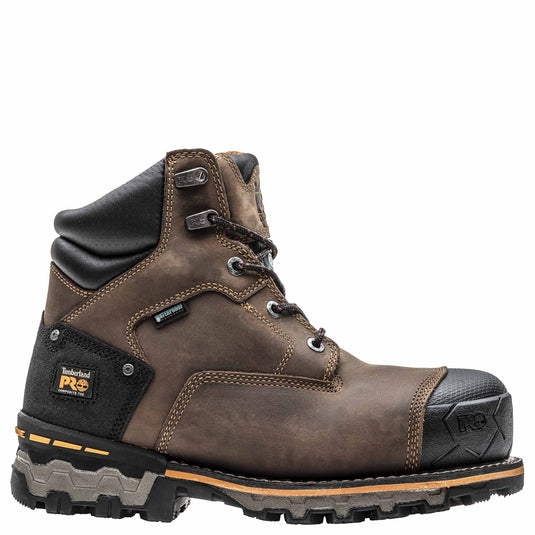 Men's Boondock 6-Inch Waterproof Comp-Toe Work Boots - Fearless Outfitters