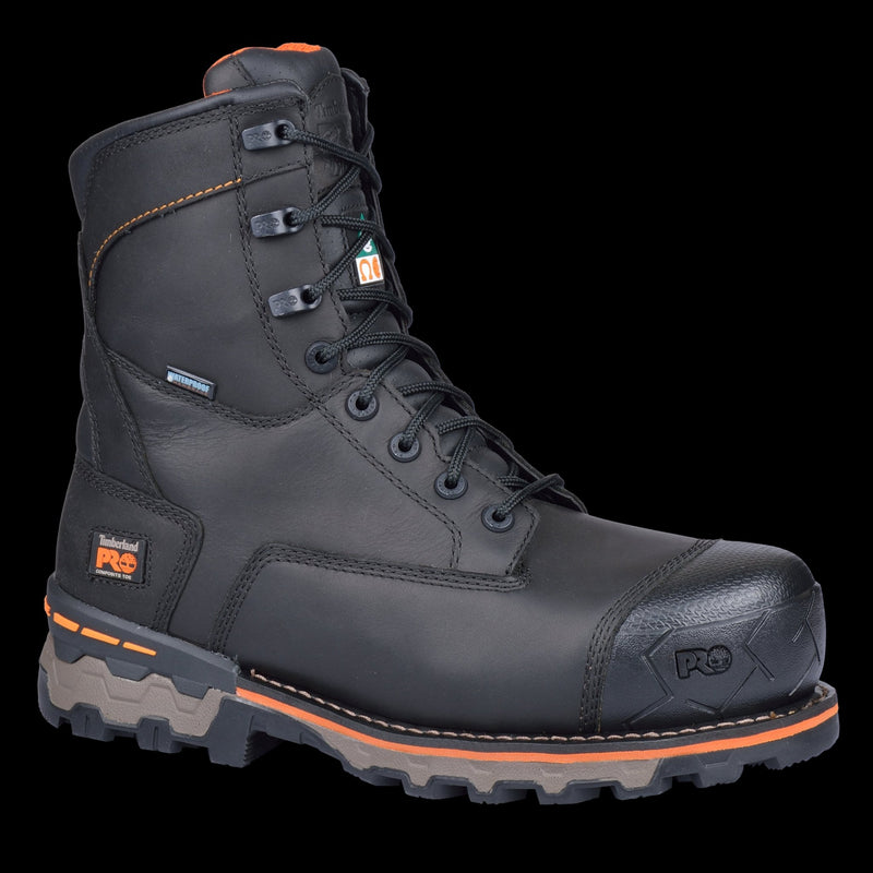 Cargue la imagen en el visor de la galería, Men&#39;s Boondock 8&quot; Composite Toe Waterproof Insulated Work Boot - Fearless Outfitters
