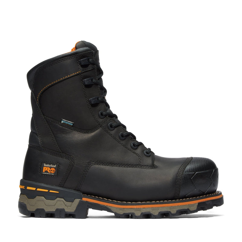 Cargue la imagen en el visor de la galería, Men&#39;s Boondock 8&quot; Composite Toe Waterproof Insulated Work Boot - Fearless Outfitters
