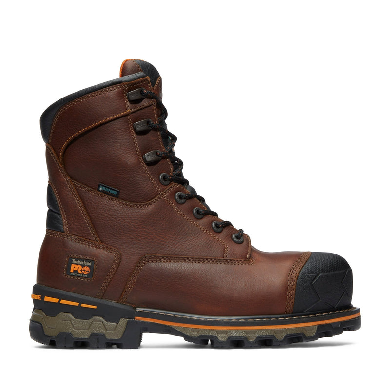 Cargue la imagen en el visor de la galería, Men&#39;s Boondock 8&quot; Composite Toe Waterproof Insulated Work Boot - Fearless Outfitters
