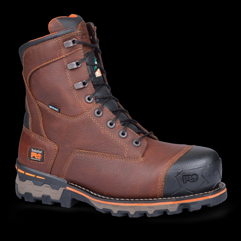 Cargue la imagen en el visor de la galería, Men&#39;s Boondock 8&quot; Composite Toe Waterproof Insulated Work Boot - Fearless Outfitters
