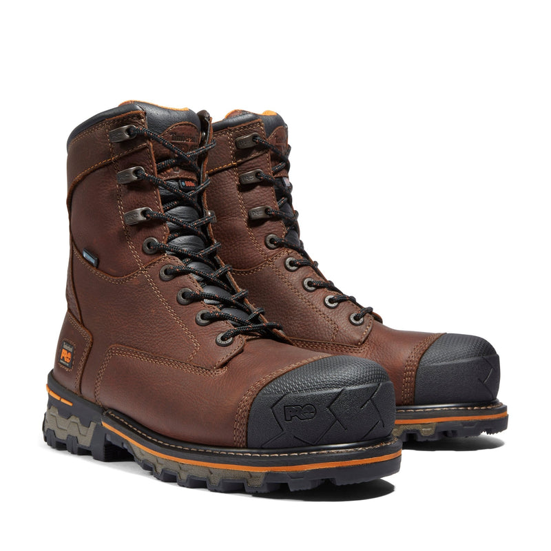 Cargue la imagen en el visor de la galería, Men&#39;s Boondock 8&quot; Composite Toe Waterproof Work Boot - Fearless Outfitters
