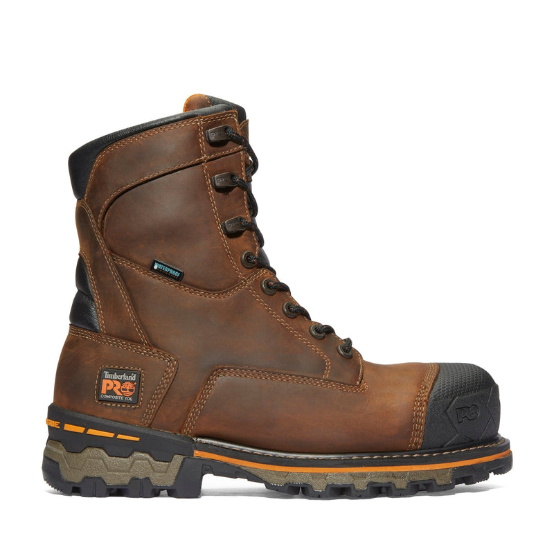 Cargue la imagen en el visor de la galería, Men&#39;s Boondock 8&quot; Composite Toe Waterproof Work Boot - Fearless Outfitters
