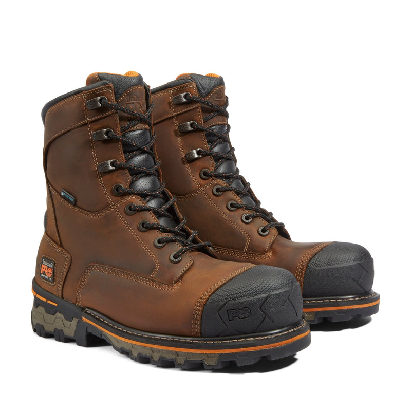 Cargue la imagen en el visor de la galería, Men&#39;s Boondock 8&quot; Composite Toe Waterproof Work Boot - Fearless Outfitters
