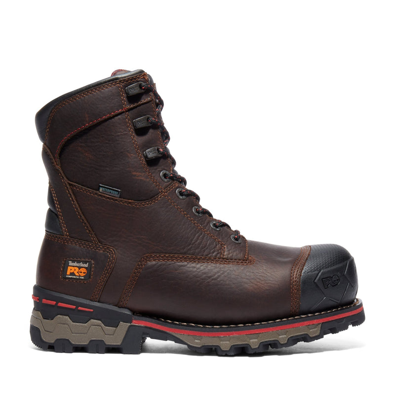 Cargue la imagen en el visor de la galería, Men&#39;s ® Boondock 8&quot; Waterproof Insulated Comp-Toe Work Boot - Fearless Outfitters
