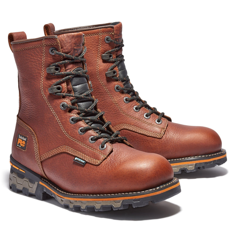 Cargue la imagen en el visor de la galería, Men&#39;s Boondock 8&quot; Waterproof Work Boot - Fearless Outfitters
