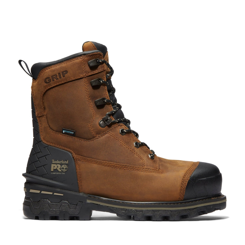 Cargue la imagen en el visor de la galería, Men&#39;s Boondock HD 8&quot; Composite Toe Waterproof Work Boot - Fearless Outfitters
