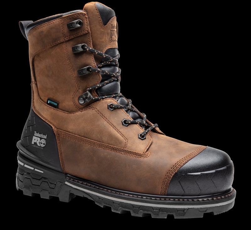 Cargue la imagen en el visor de la galería, Men&#39;s Boondock HD 8&quot; Composite Toe Waterproof Work Boot - Fearless Outfitters
