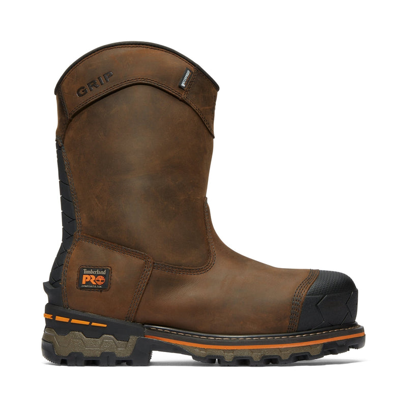 Cargue la imagen en el visor de la galería, Men&#39;s Boondock HD Pull On Composite Toe Waterproof Work Boot - Fearless Outfitters
