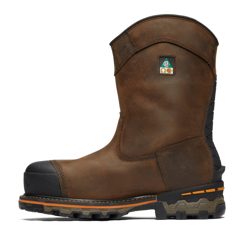 Cargue la imagen en el visor de la galería, Men&#39;s Boondock HD Pull On Composite Toe Waterproof Work Boot - Fearless Outfitters
