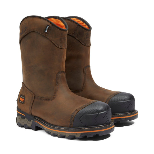 Men's Boondock HD Pull On Composite Toe Waterproof Work Boot - Fearless Outfitters