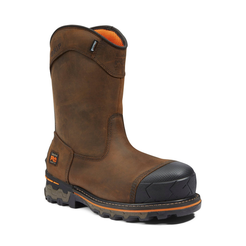 Cargue la imagen en el visor de la galería, Men&#39;s Boondock HD Pull On Composite Toe Waterproof Work Boot - Fearless Outfitters
