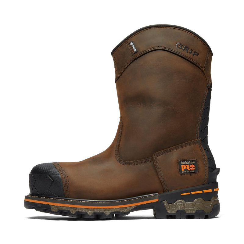 Cargue la imagen en el visor de la galería, Men&#39;s Boondock HD Pull On Composite Toe Waterproof Work Boot - Fearless Outfitters
