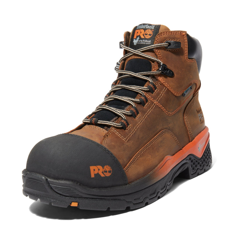 Cargue la imagen en el visor de la galería, Men&#39;s Bosshog 6&quot; Composite Toe Waterproof Work Boot - Fearless Outfitters
