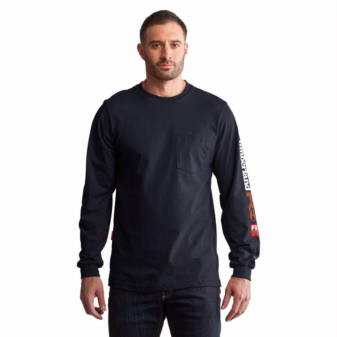 Men's Cotton Core Flame-Resistant Long-Sleeve T-Shirt - Fearless Outfitters