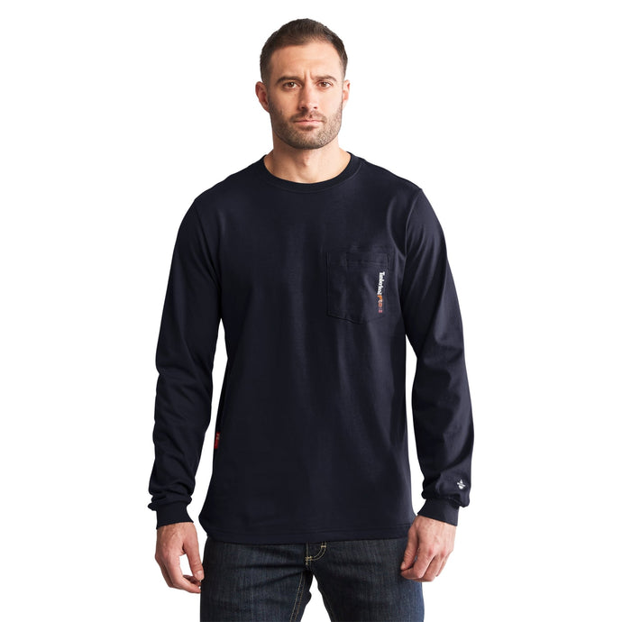 Men's Cotton Core Flame-Resistant Long-Sleeve T-Shirt - Fearless Outfitters