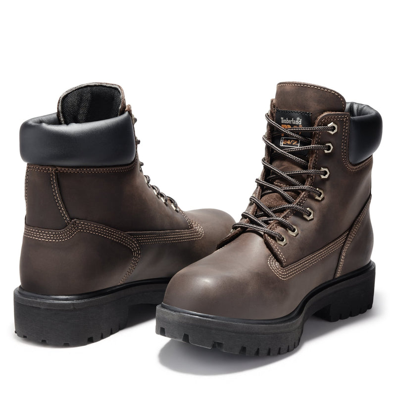 Cargue la imagen en el visor de la galería, Men&#39;s Direct Attach 6&quot; Steel Toe Waterproof Work Boot - Fearless Outfitters
