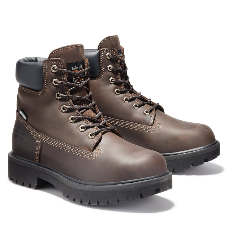 Cargue la imagen en el visor de la galería, Men&#39;s Direct Attach 6&quot; Steel Toe Waterproof Work Boot - Fearless Outfitters
