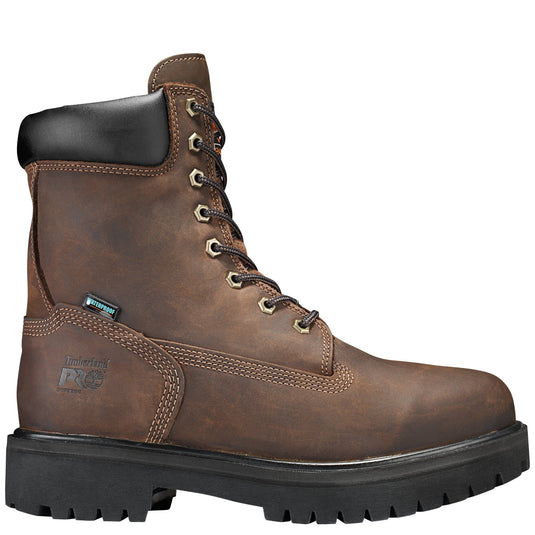 Men's Direct Attach 8" Waterproof Work Boot - Brown Oiled - Fearless Outfitters