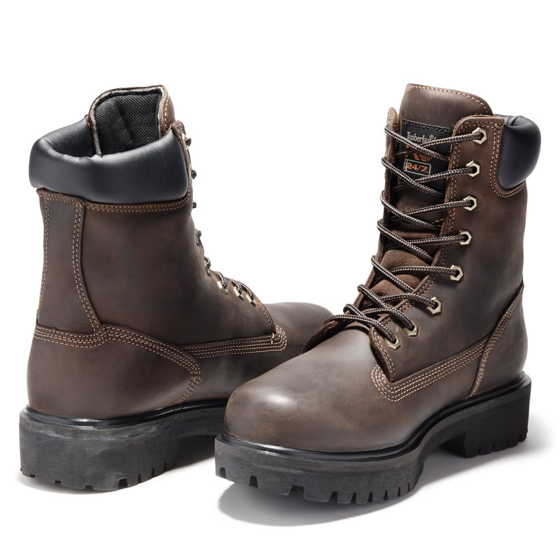 Cargue la imagen en el visor de la galería, Men&#39;s Direct Attach 8&quot; Waterproof Work Boot - Fearless Outfitters
