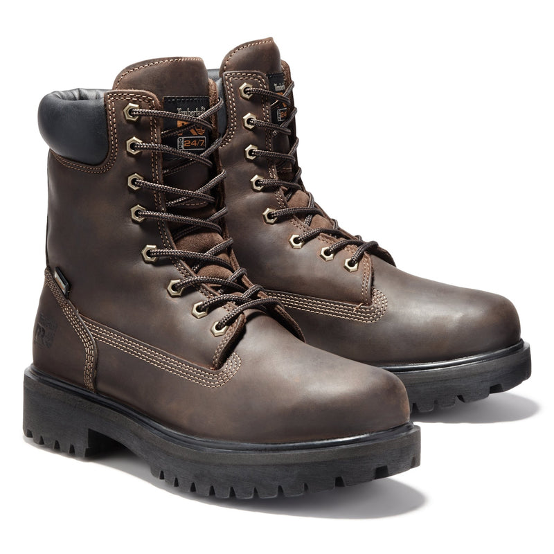 Cargue la imagen en el visor de la galería, Men&#39;s Direct Attach 8&quot; Waterproof Work Boot - Fearless Outfitters
