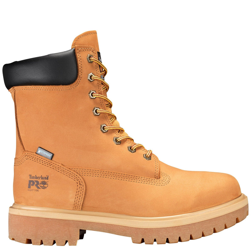 Cargue la imagen en el visor de la galería, Men&#39;s Direct Attach 8&quot; Waterproof Work Boot - Wheat Nubuck - Fearless Outfitters
