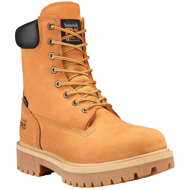 Cargue la imagen en el visor de la galería, Men&#39;s Direct Attach 8&quot; Waterproof Work Boot - Wheat Nubuck - Fearless Outfitters
