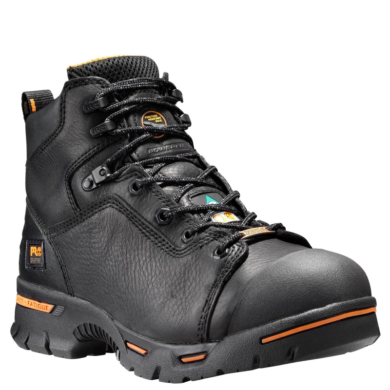 Cargue la imagen en el visor de la galería, Men&#39;s Endurance 6 - Inch Waterproof Steel - Toe Work Boots - Fearless Outfitters
