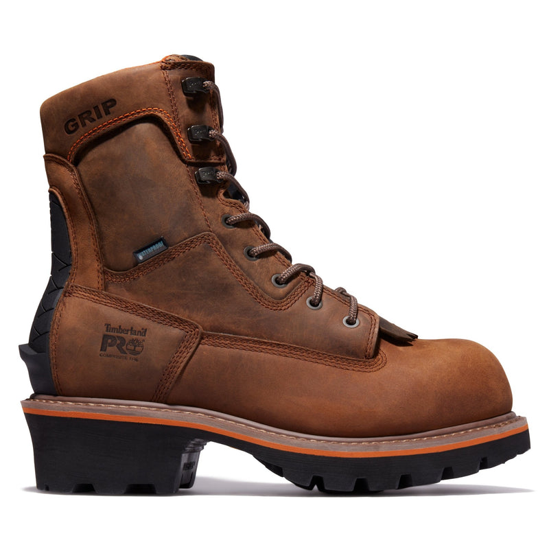 Cargue la imagen en el visor de la galería, Men&#39;s Evergreen Logger Composite Toe Waterproof Work Boot - Fearless Outfitters
