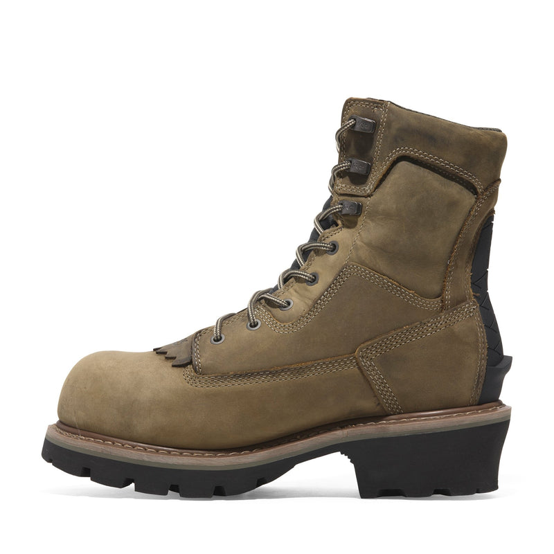 Cargue la imagen en el visor de la galería, Men&#39;s Evergreen Logger Composite Toe Waterproof Work Boot - Fearless Outfitters
