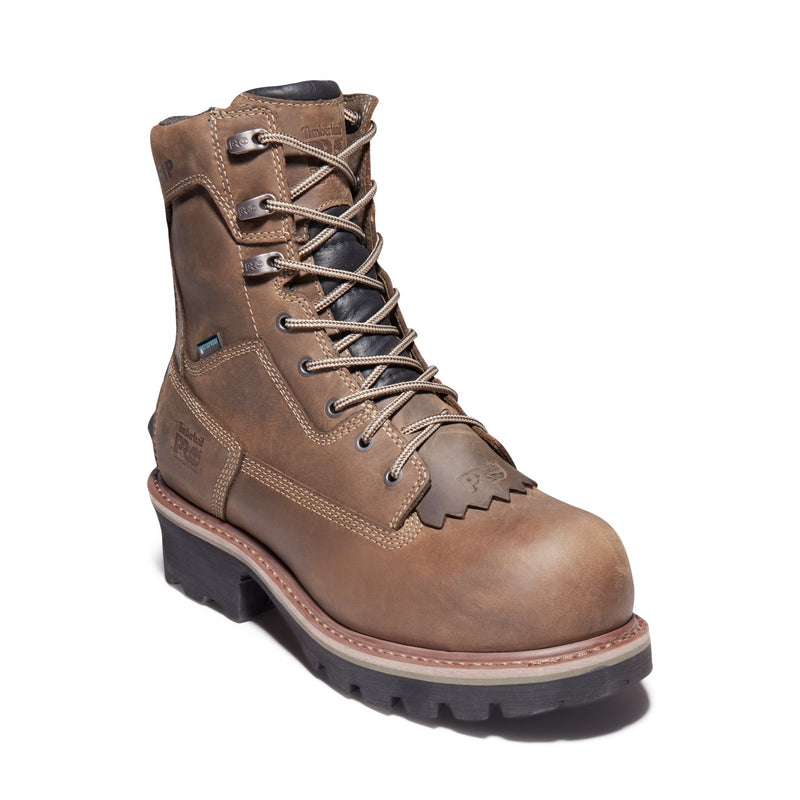 Cargue la imagen en el visor de la galería, Men&#39;s Evergreen Logger Composite Toe Waterproof Work Boot - Fearless Outfitters
