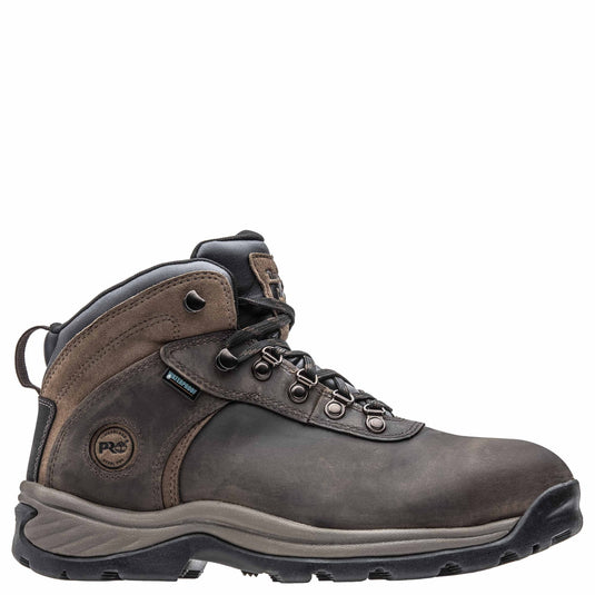 Men's Flume Work Steel Toe Waterproof Work Boot - Brown - Fearless Outfitters