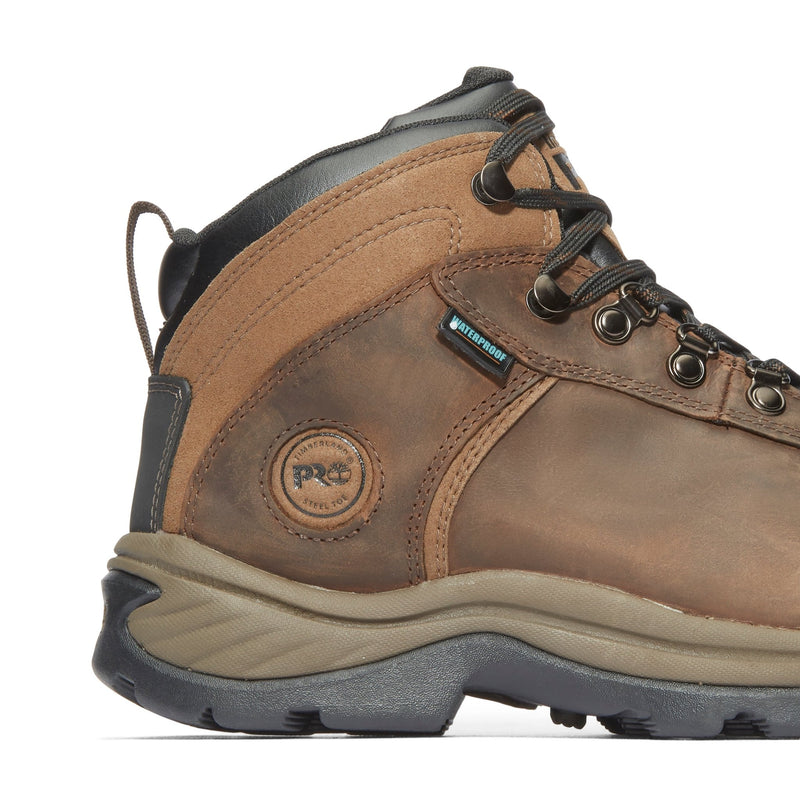 Cargue la imagen en el visor de la galería, Men&#39;s Flume Work Steel Toe Waterproof Work Boot - Fearless Outfitters
