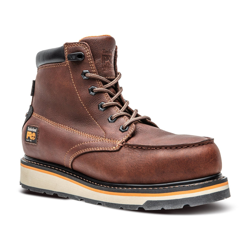 Load image into Gallery viewer, Men&#39;s Gridworks 6&quot; Alloy Toe Waterproof Work Boot - Brown - Fearless Outfitters
