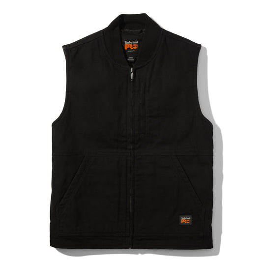 Men's Gritman Fleece - Lined Canvas Vest - Fearless Outfitters