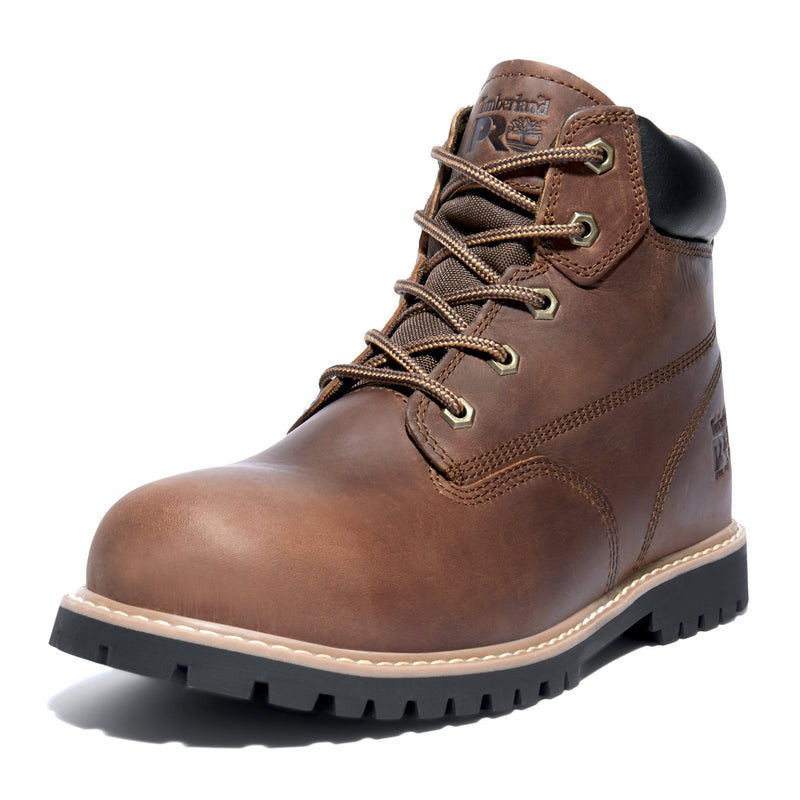 Cargue la imagen en el visor de la galería, Men&#39;s Gritstone 6 - Inch Steel Safety - Toe Work Boots - Fearless Outfitters
