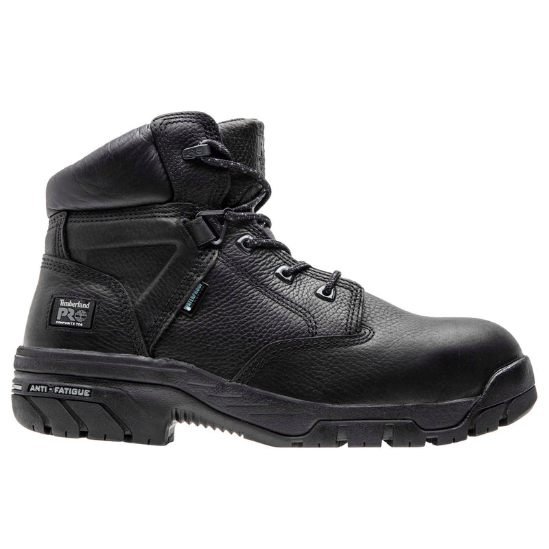 Cargue la imagen en el visor de la galería, Men&#39;s Helix 6&quot; Waterproof Alloy Toe Work Boot - Black - Fearless Outfitters
