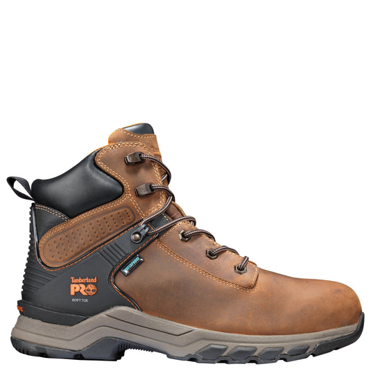 Men's Hypercharge 6" Waterproof Work Boot - Brown - Fearless Outfitters