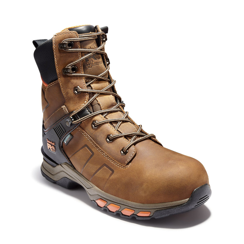 Cargue la imagen en el visor de la galería, Men&#39;s Hypercharge 8&quot; Composite Toe Waterproof Work Boot - Fearless Outfitters
