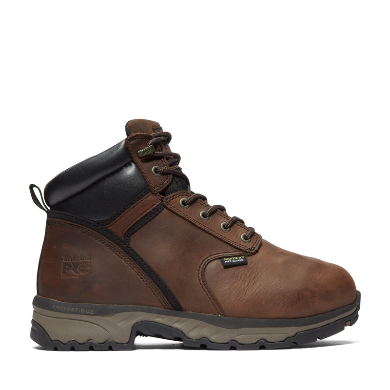 Cargue la imagen en el visor de la galería, Men&#39;s Jigsaw 6-Inch Met-Guard Steel-Toe Work Boots - Fearless Outfitters
