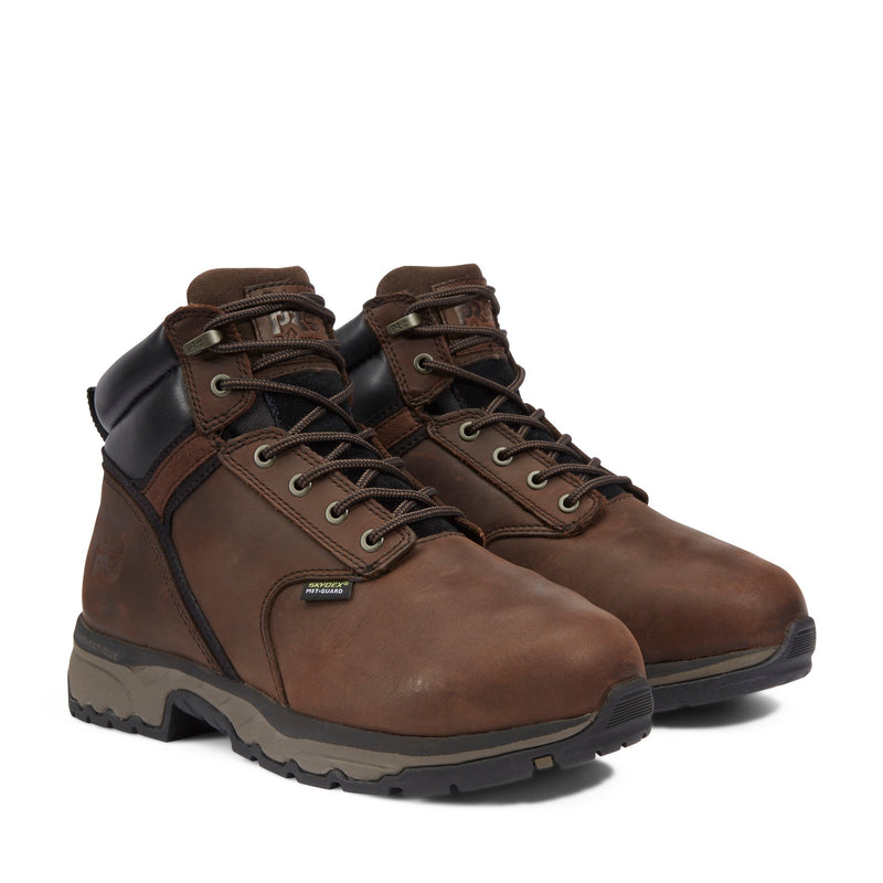 Cargue la imagen en el visor de la galería, Men&#39;s Jigsaw 6-Inch Met-Guard Steel-Toe Work Boots - Fearless Outfitters
