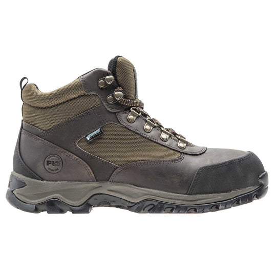 Men's Keele Ridge Steel Toe Waterproof Work Boot - Brown - Fearless Outfitters