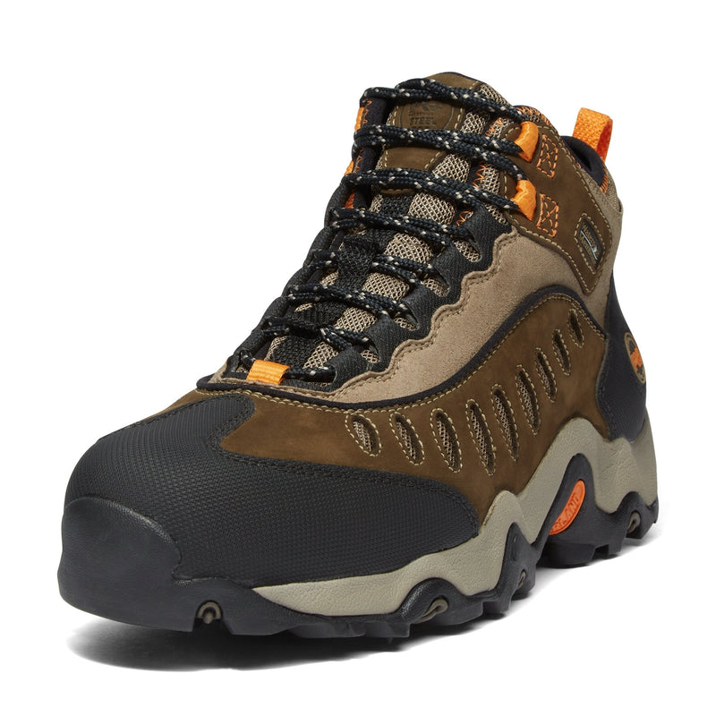 Cargue la imagen en el visor de la galería, Men&#39;s Mudslinger Steel Toe Waterproof Work Boot - Fearless Outfitters
