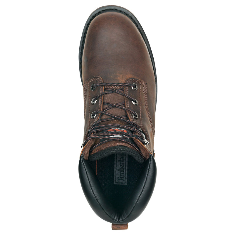 Cargue la imagen en el visor de la galería, Men&#39;s Pit Boss 6&quot; Steel Toe Work Boot - Brown Nubuck - Fearless Outfitters
