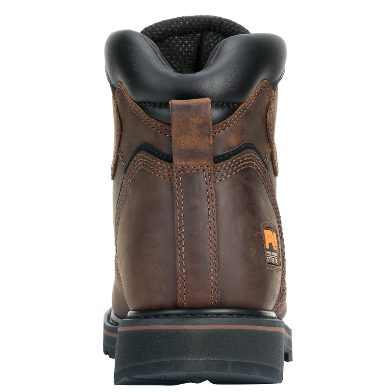 Load image into Gallery viewer, Men&#39;s Pit Boss 6&quot; Steel Toe Work Boot - Brown Nubuck - Fearless Outfitters
