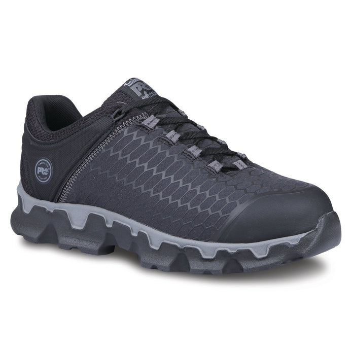 Men's Powertrain Sport Alloy Toe Work Sneaker - Black - Fearless Outfitters