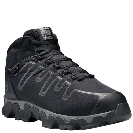 Men's Powertrain Sport Met Guard Alloy Toe Work Boot - Black - Fearless Outfitters